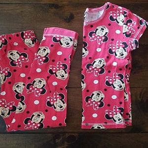 Little Girls Minnie Jammies
